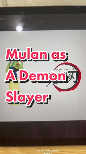 Mulan as a Demon Slayer #fyp#foryou#foryoupage#mulan#disney#artontiktok#disney#artontiktok#flamebreathing#drawingontiktok#coolartontiktok#artistontiktok#drawingontiktok#artontiktok!!