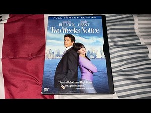 Opening to Two Weeks Notice 2003 DVD