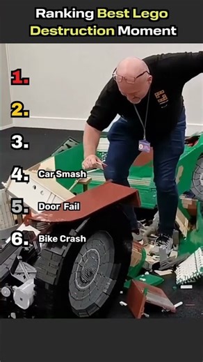 Ranking the Craziest LEGO Fails #shorts #lego #fails #ranking
