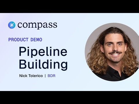 Compass AI Prospecting Demo: Find ICP Accounts & Contacts Fast