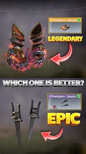 Epic vs Legendary Prizefighters in CODM