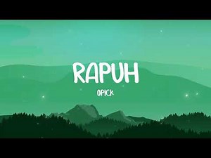 Opick - Rapuh - Lirik TV