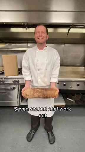 From Kitchen to Fitness: Chef’s 7-Second Workout