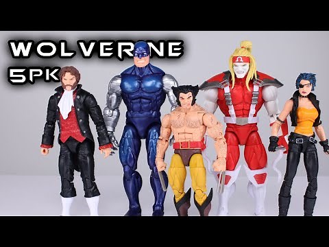 Marvel Legends WOLVERINE 5 Pack | Omega Red, Cyber, Callisto, Jason Wyngarde Action Figure Review