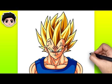 How To Draw Majin VEGETA | Dragon Ball - Easy Tutorial