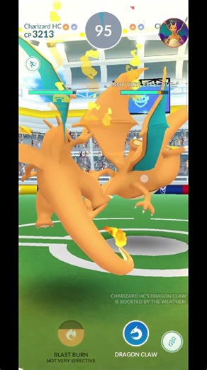 Charizard vs Charizard in Pokemon Go AMV- Feel Invincible