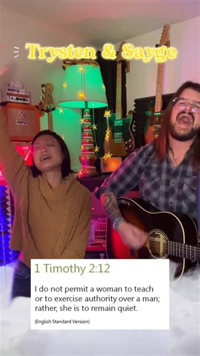 Originalsinfluencer | 1 Timbo 2:12 shows the world how good god is! #worshipwithus #satire #deconstruction | Instagram