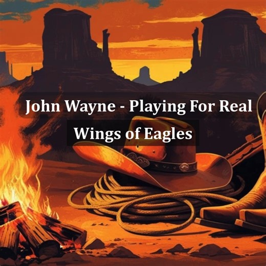 Here's another in our series of characters in films that actually lived as played by John Wayne. This time, it's the Navy aviator turned screenwriter turned Naval commander, Frank ‘Spig’ Wead. | Mostly Westerns
