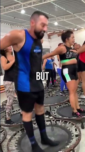 Insane Trampoline Workout Class