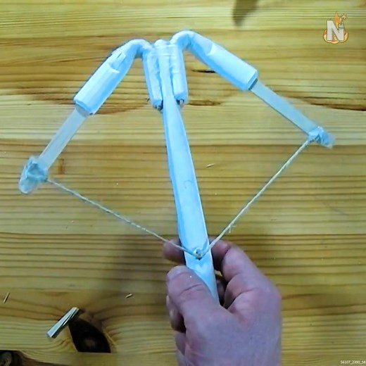 22K views · 244 reactions | Turning Paper Into a Crossbow #CreativeBuild #PaperEngineering #CraftProject #STEMLearning | Nighthawkinlight Projects | Facebook
