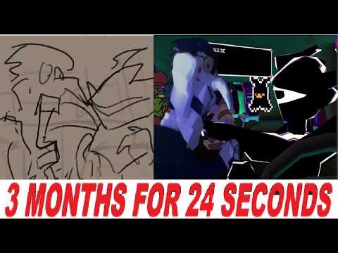 Process Video of "Woody Visits Cyber City"