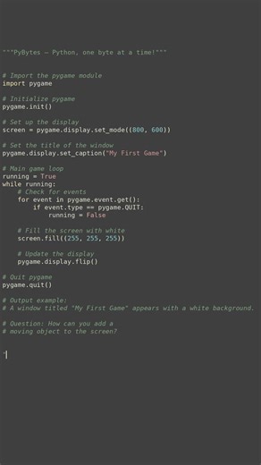 game development pygame #python #showcase