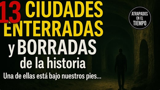13 Ciudades que fueron ENTERRADAS y BORRADAS de la historia | RENÉ BALDO