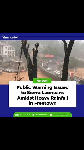 The Sierra Leone Meteorological Agency (SLMet) at Tower Hill, Freetown, has reported a significant heavy rainfall event earlier today. From 9:00 AM to 12:00 PM, the weather station recorded a cumulative rainfall of 106mm. This substantial precipitation has prompted warnings from SLMet regarding potential localized flooding within Freetown and various other regions across the country. The agency’s meteorologists have observed that the heavy rainfall, coupled with the already saturated ground from