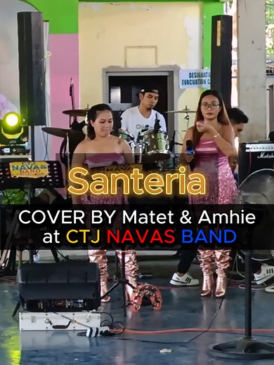 SANTERIA cover by CTJ NAVAS BAND #ctjnavasband