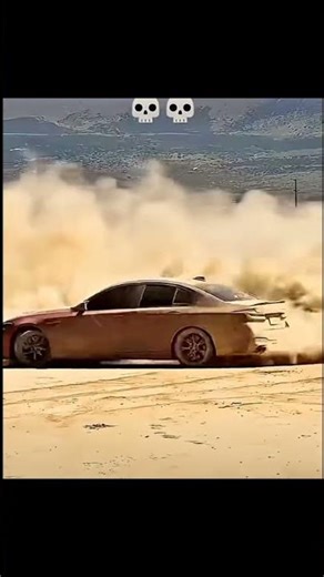 BMW drifting on sand #bmw #m5... #m5f90