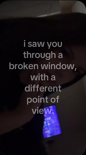 I Saw You Through a Broken Window — Short Lyric Scene