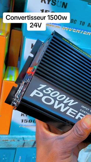 Convertisseur 1500W 24V Disponible pour Tous Projets