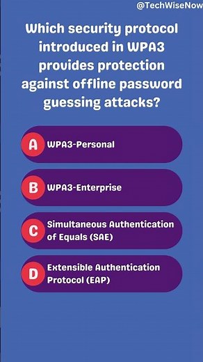 🔒Simultaneous Authentication of Equals (SAE)#short #shorts