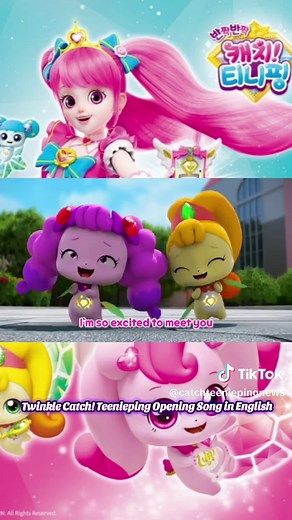 Twinkle Catch!Teenieping Opening Song in English [re-uploading] #catchteenieping #catchteeniepings #romi #teeniepings #teenieping