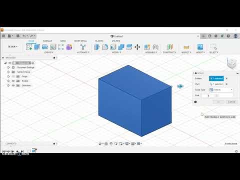 Autodesk Fusion 360: The Modify and Create Tabs