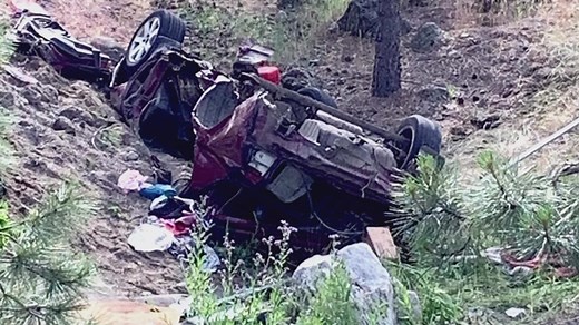 Five Mile Road crash seriously injures four people