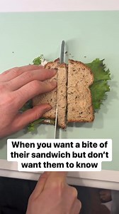 194K views · 426 reactions | Sneaky tip for moms 狼 Wes & Alison share a comedy tip for sneaking a bite of someone else's sandwich. This original video was produced by Network Media, Wes and Alison. | Mister Odd and Miss Tree | Facebook