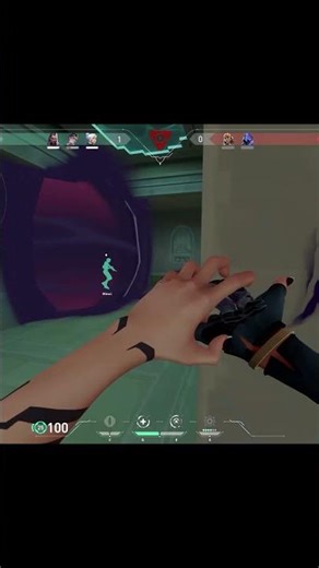 Reyna clutch in valorant #shortshorts #valorant #valorent #gaming #viral #shorts