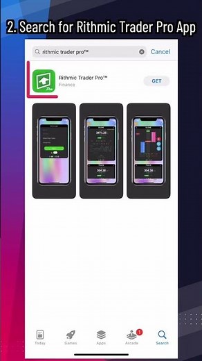 How to download Rithmic Trader Pro (iOS Apple) | OneUp Trader