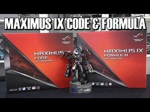 Asus ROG Maximus IX Formula & Code Z270 Motherboard Review & Comparison