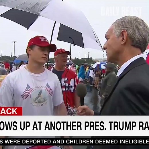 23K views · 312 reactions | Watch QAnon followers try to explain their absolutely bonkers, pro-Trump conspiracy theory https://thebea.st/2OCd9hc | The Daily Beast | Facebook