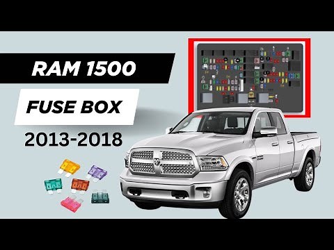 Dodge Ram 1500, 2500, 3500 Fuse Box Diagram 2013 - 2018