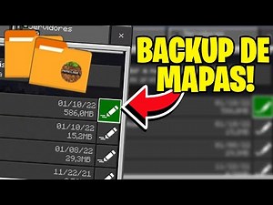 COMO SALVAR SEUS MUNDOS DO MINECRAFT PE 1.21!!