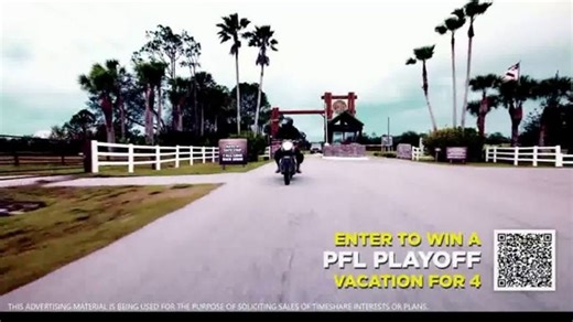 Westgate Resorts TV Spot, 'PFL Playoff Vacation for Four'