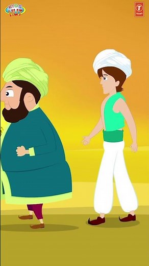 ALADDIN AND THE MAGIC LAMP (Part 5 ) | #ytshorts #bedtimestories #moralstories Link 👇👇 #kidsvideos
