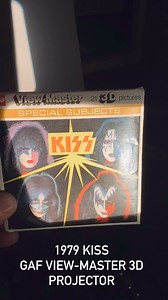 1979 KISS GAF VIEW-MASTER 3D PROJECTOR. | Johnny Jetson