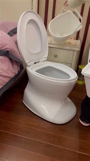 Squat toilet to sit-down toilet, special commode chair for pregnant women, simple indoor commode