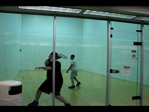 How To Play Racquetball - Backhand Stroke Mechanics