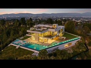 Inside a $40M modern mansion in Encino Ca