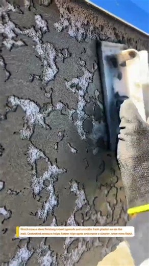 Smooth Plaster Finish with a Steel Trowel: Pro Wall Finish Fast! #Plastering #Masonry #Construction