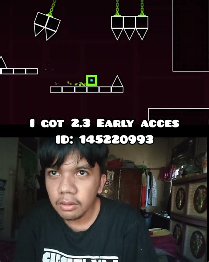 I got 2.3 Early acces #geometrydash #shorts