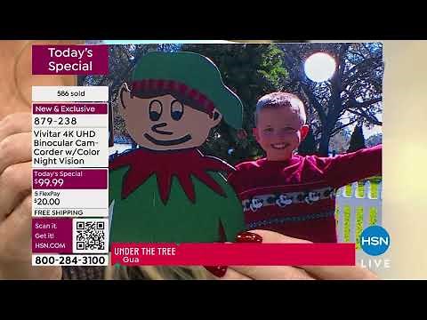 Vivitar 4K UHD Camcorder Binocular w/Color Night Vision ...