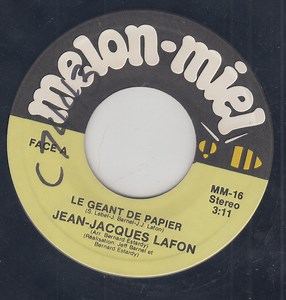 Jean-Jacques Lafon - Le Géant De Papier