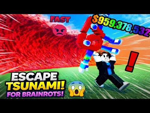 Roblox Escape Tsunami For Brainrots Every Viewers Can Join! day:-17