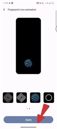 Finger Icon Animation Kaise Lagaye | Realme Samsung Vivo | Easy TrickMobile Me Finger