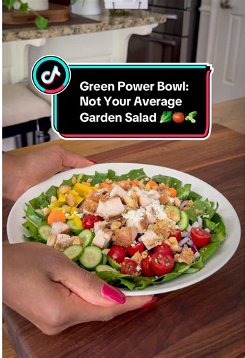 Sometimes the simplest bowls leave the biggest impression 💚 This vibrant garden-style salad is built on dandelion greens, with deeply colored veggies and layers of flavor and texture 🥗 A fresh twist on the Green Power Bowl from The Build Your Bowl Salad Cookbook, and one I keep coming back to ✨ #ThatSaladLady #BuildYourBowl #SuperfoodSalad #GardenSalad #PowerBowl