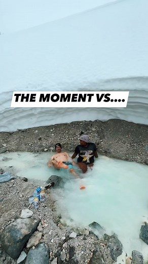 34K views · 213 reactions | One look at that wild onsen in Japan and….tadow. It might have been freezing outside but finding a hot spring in the snow while snowshoeing in Japan…LET’S GO! . Capturing our travel memories with video and photo #onsen #travelphotography #photosinbetween #traveltogether #inthemoment #japanlife | Turn It Up World | Facebook