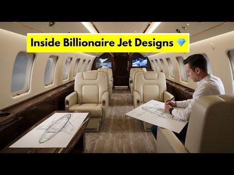 How Billionaires Customize Their Private Jets | Inside the Secret World of Jet Interior Designers