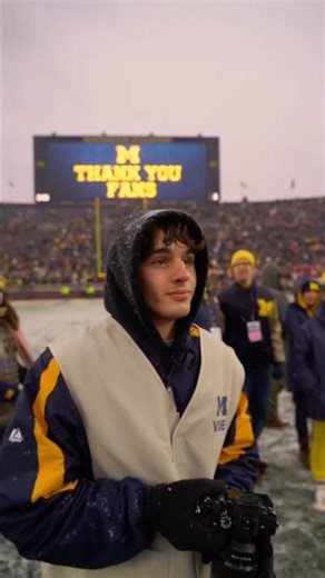 Michigan Football Senior Sendoff #UofM #UMich #Michigan #Football #CollegeFootball #StudentLife