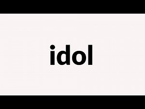 idol meaning